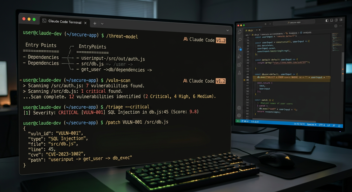 Claude Code 终端扫描界面