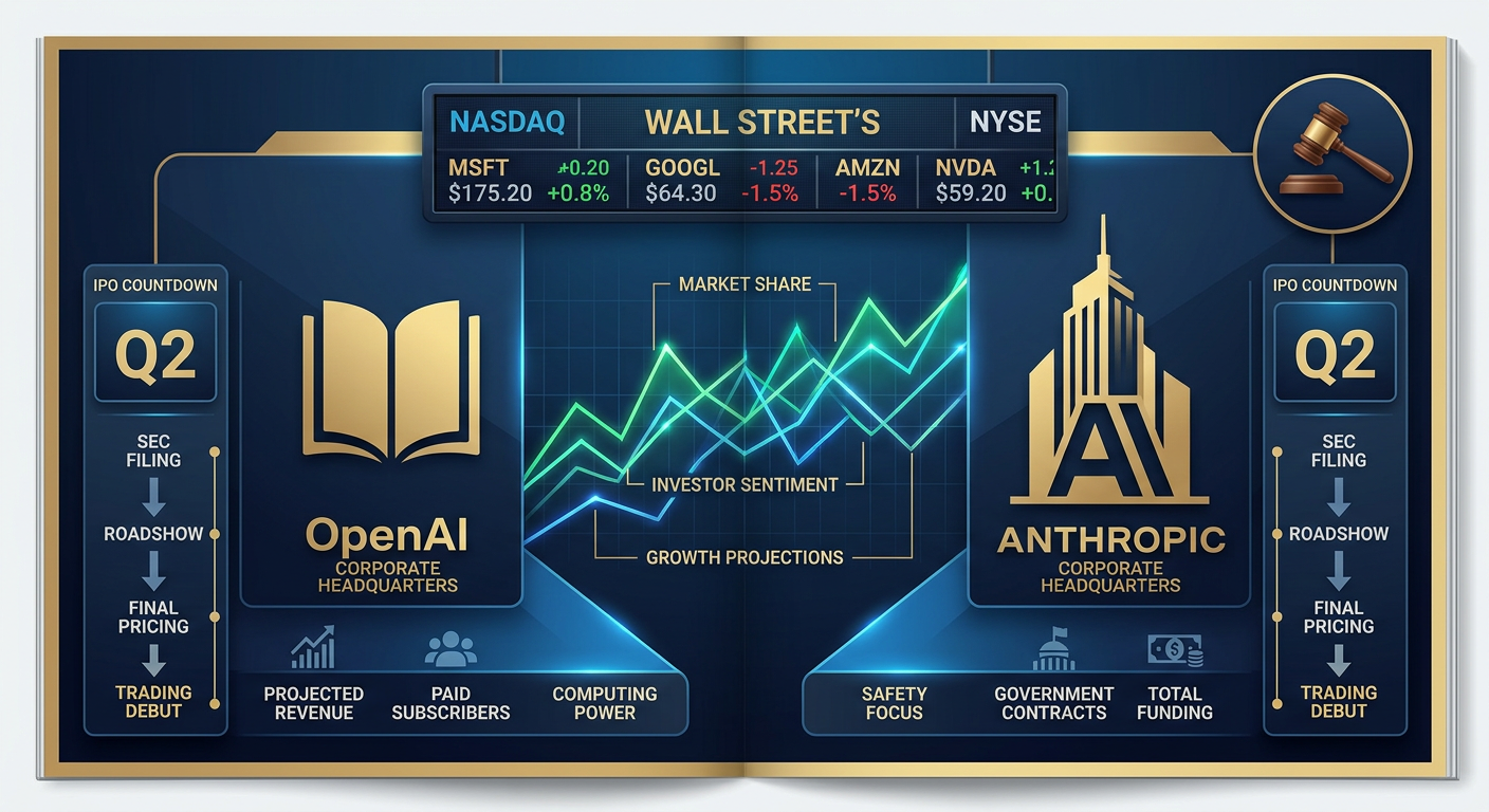 OpenAI vs Anthropic IPO Race