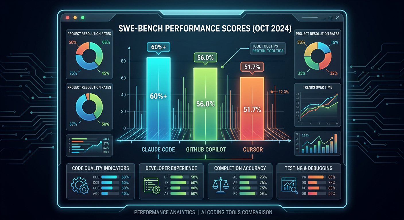 AI Coding Tool Performance Comparison Chart