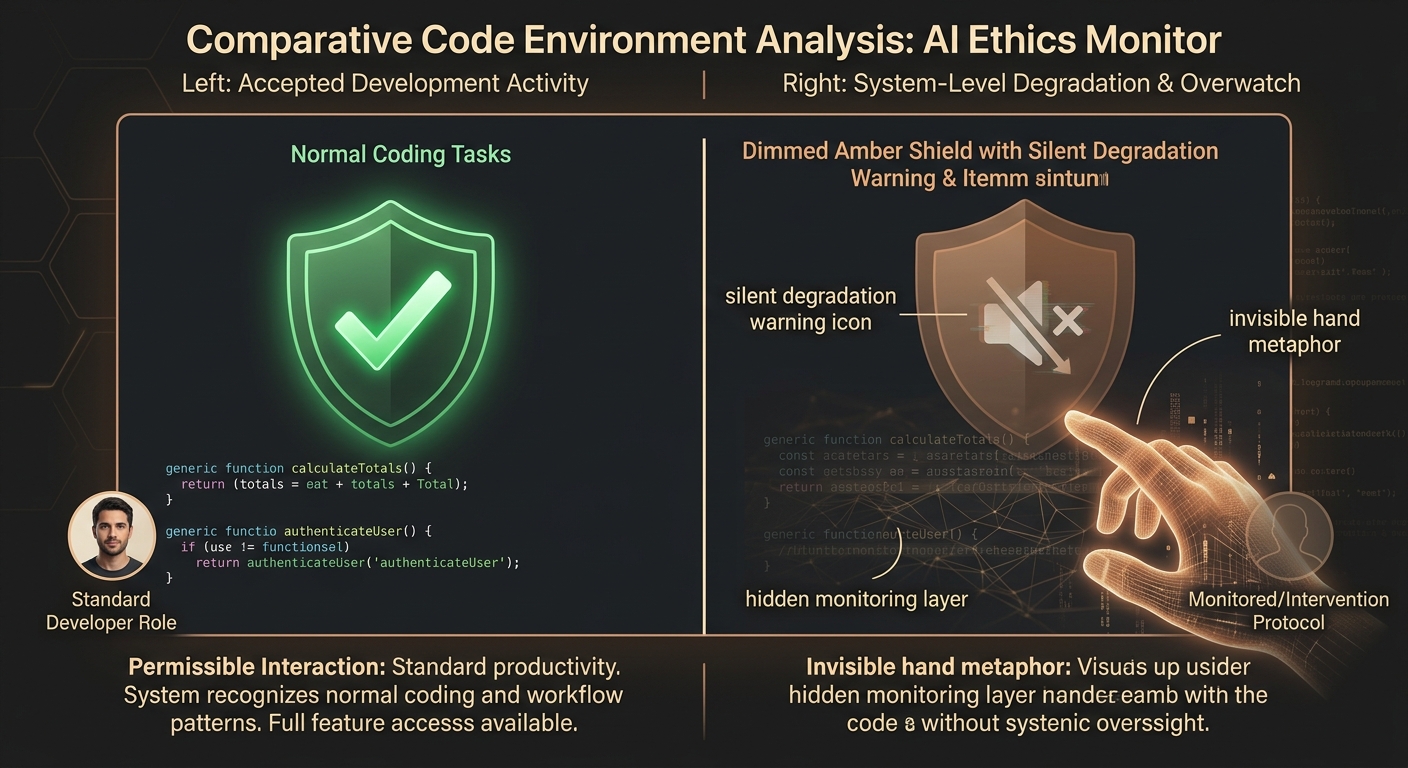 Silent sabotage controversy visual